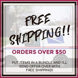 FREE SHIPPING ON ORDERS OVER $50!!!